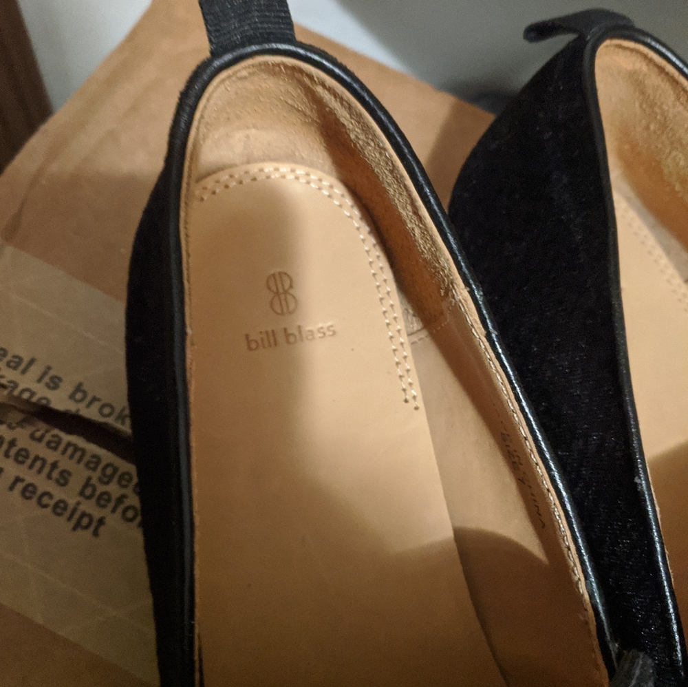 Bill blass Sutton watts flat snake pattern velvet - Picture 4 of 5